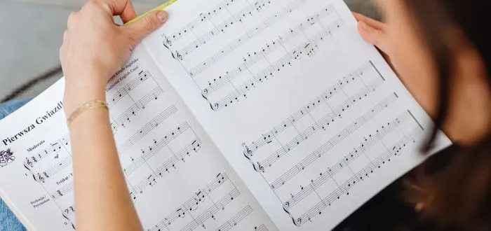 reading sheet music